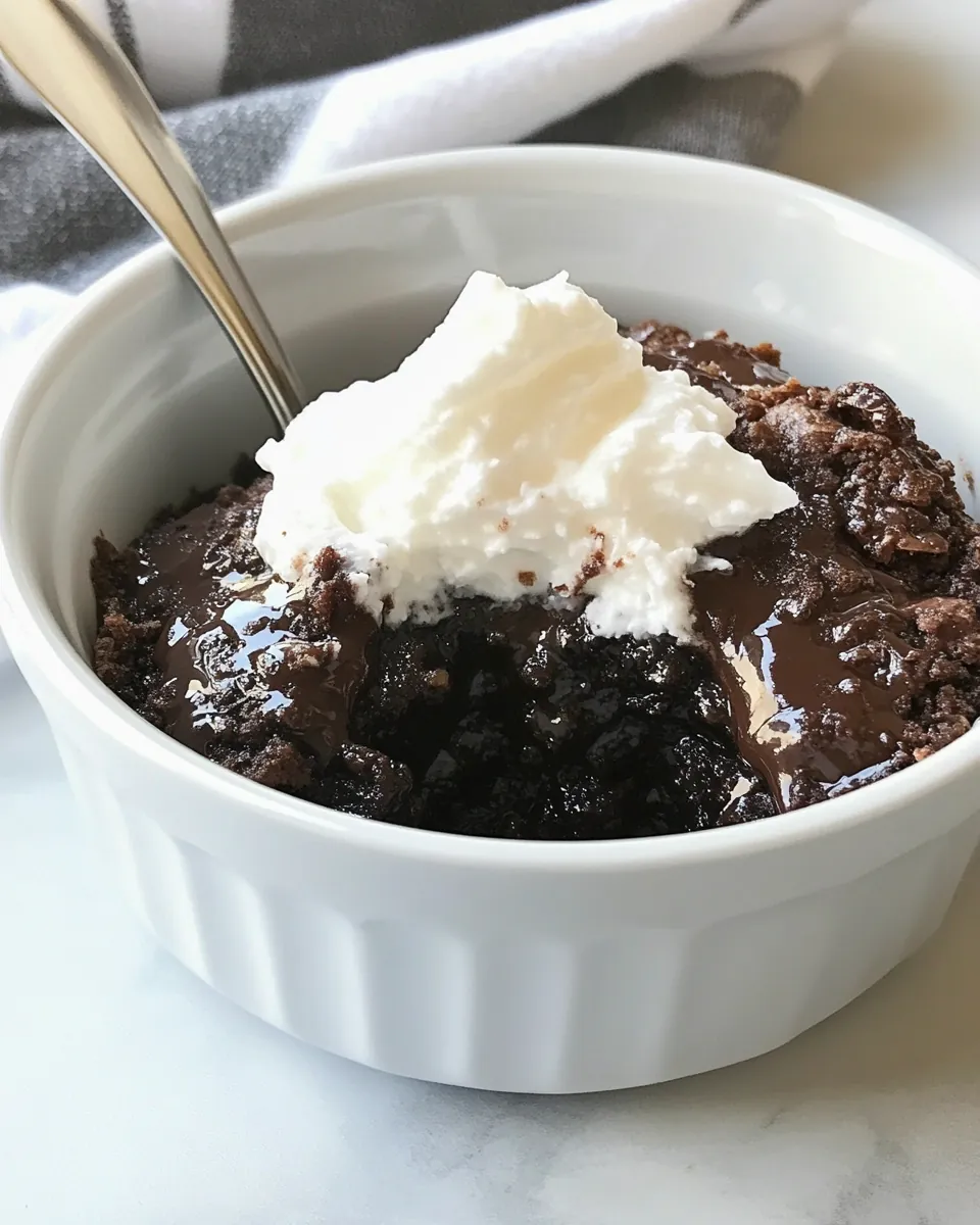 Southern Chocolate Cobbler