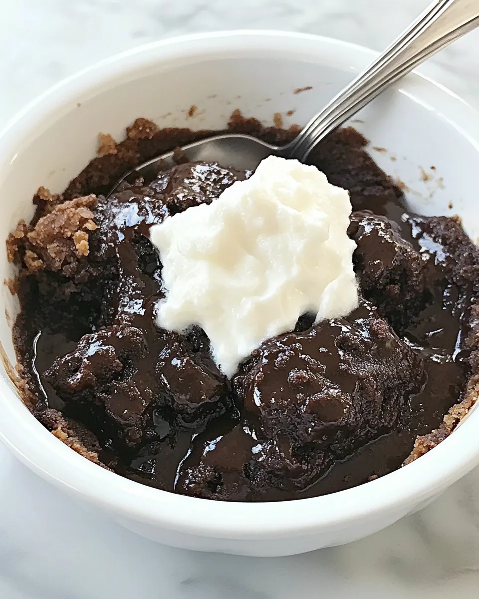 Southern Chocolate Cobbler