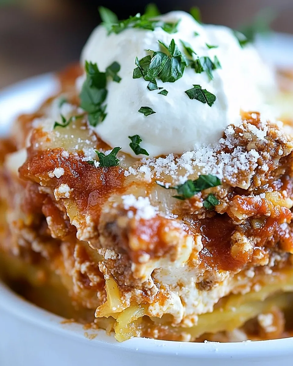 Spaghetti Squash Lasagna