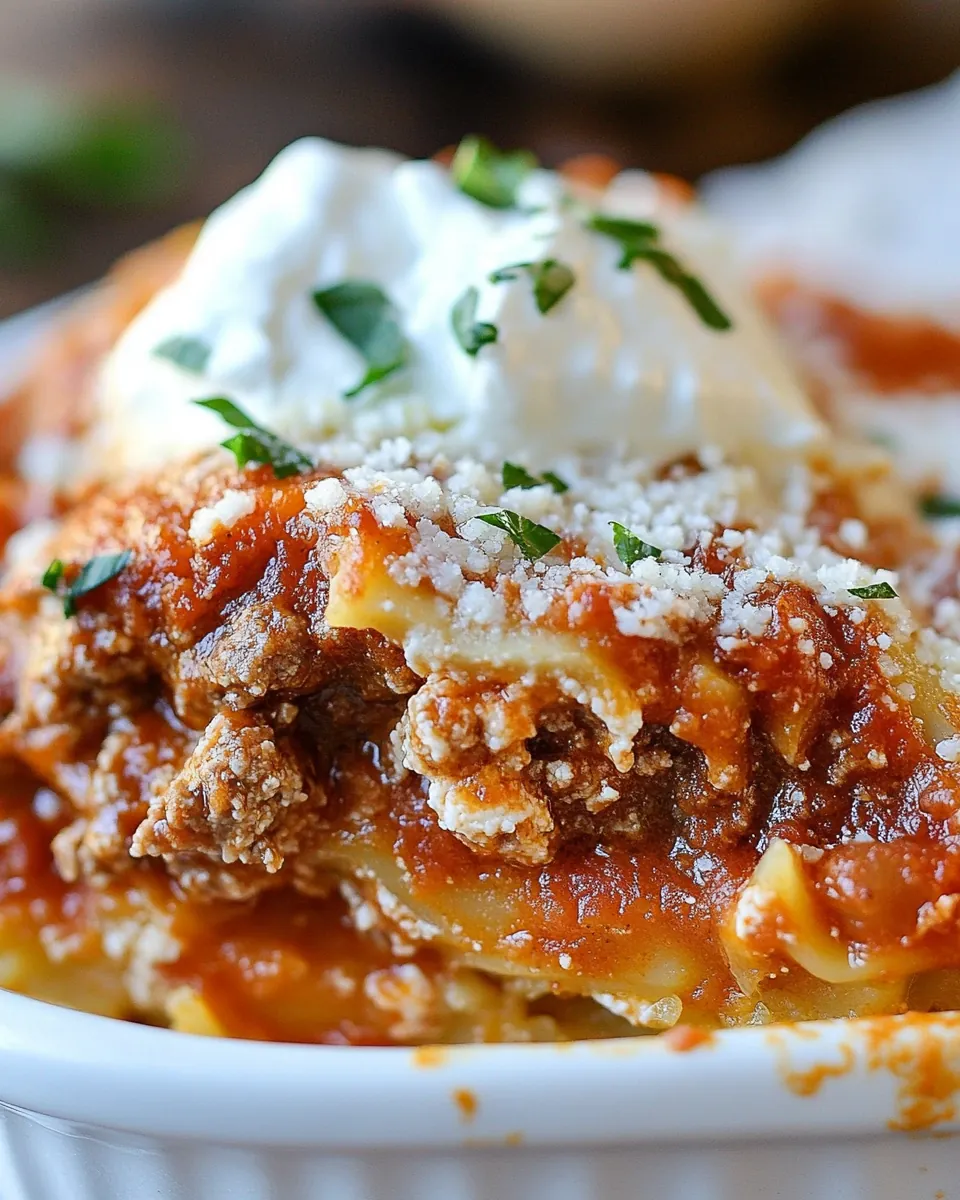 Spaghetti Squash Lasagna