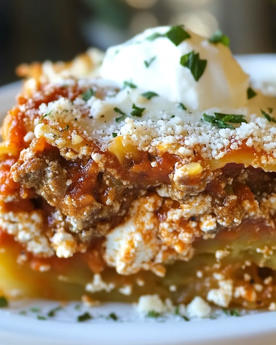 Spaghetti Squash Lasagna