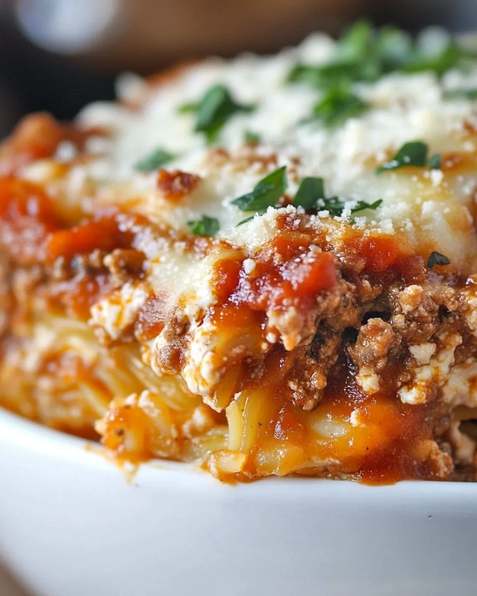 Spaghetti Squash Lasagna