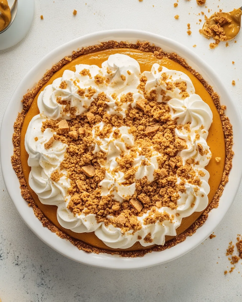 Speculaas Pumpkin Chiffon Pie