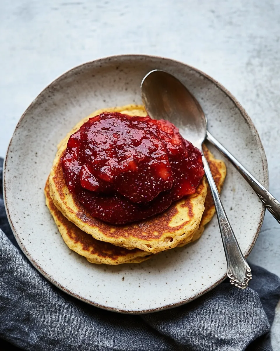 Spelt Cornmeal Pancakes