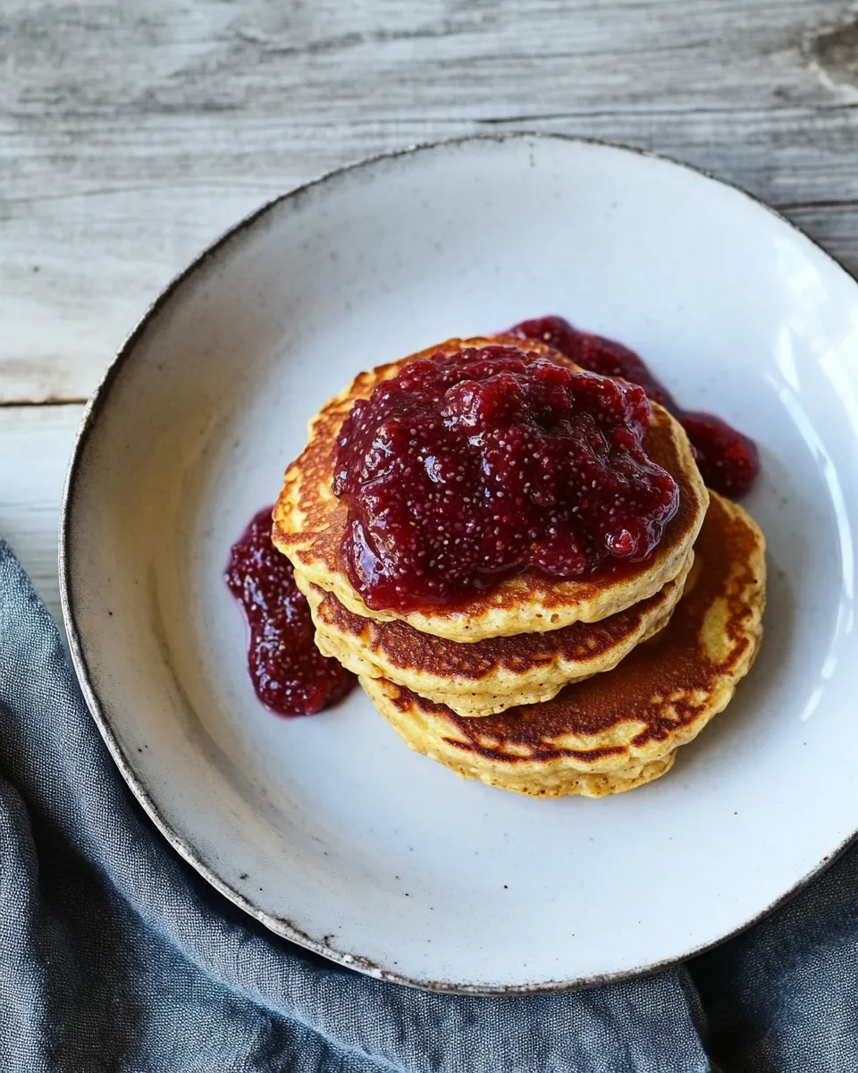 Spelt Cornmeal Pancakes