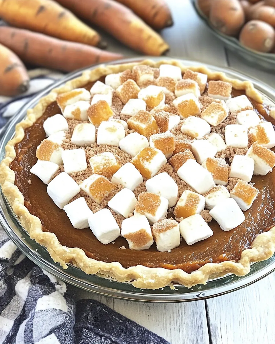 Spiced Sweet Potato Pie