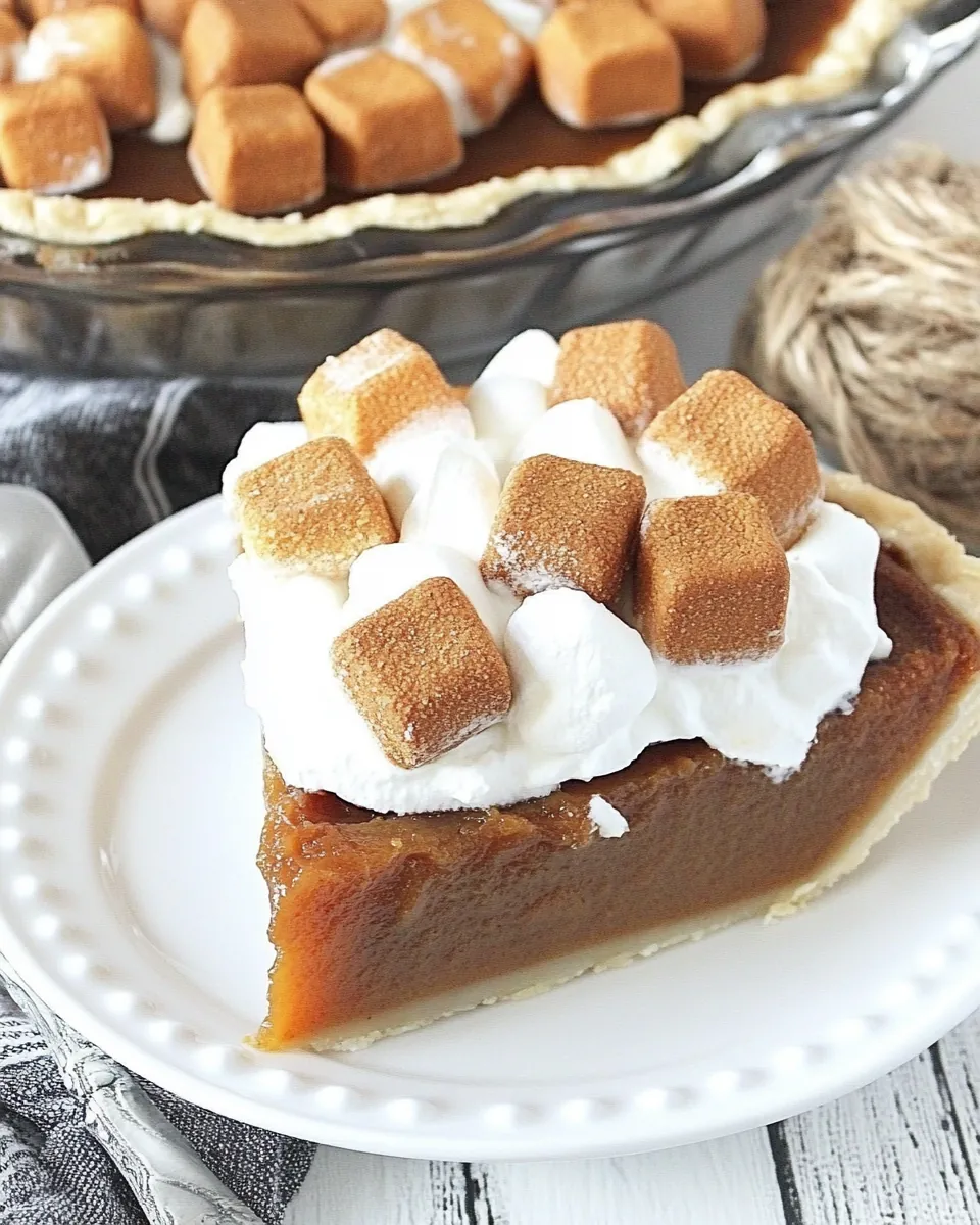 Spiced Sweet Potato Pie
