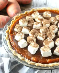 Spiced Sweet Potato Pie