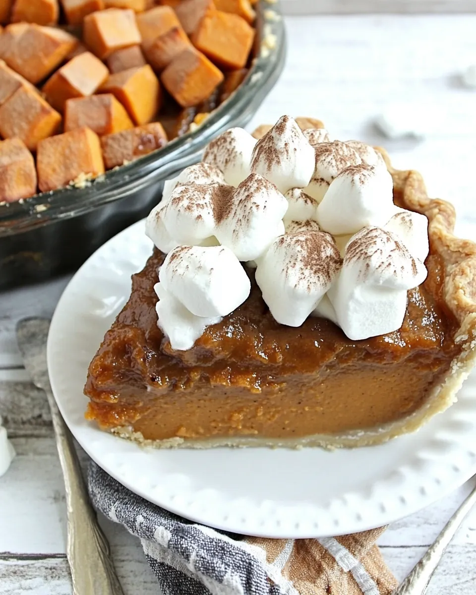 Spiced Sweet Potato Pie
