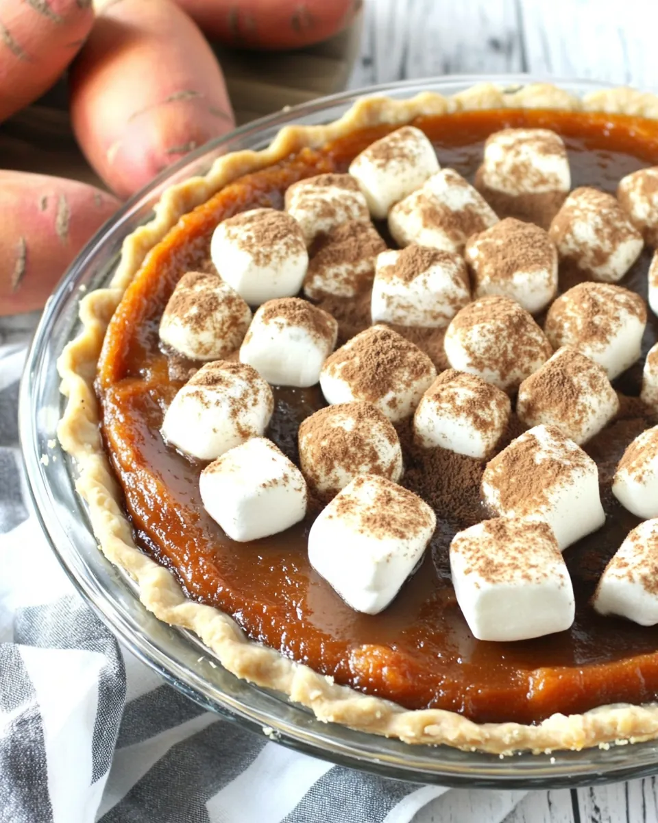 Spiced Sweet Potato Pie