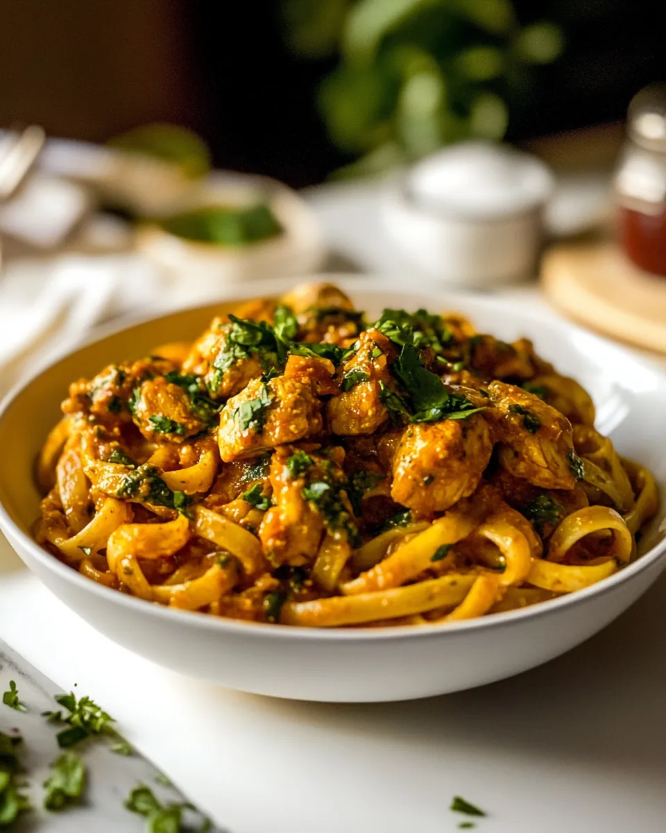 Spicy Tuscan Chicken Pasta
