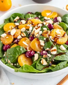 Spinach Mandarin Salad