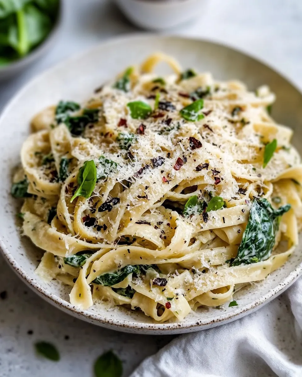 Spinach Pasta