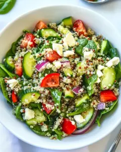 Spinach Quinoa Salad