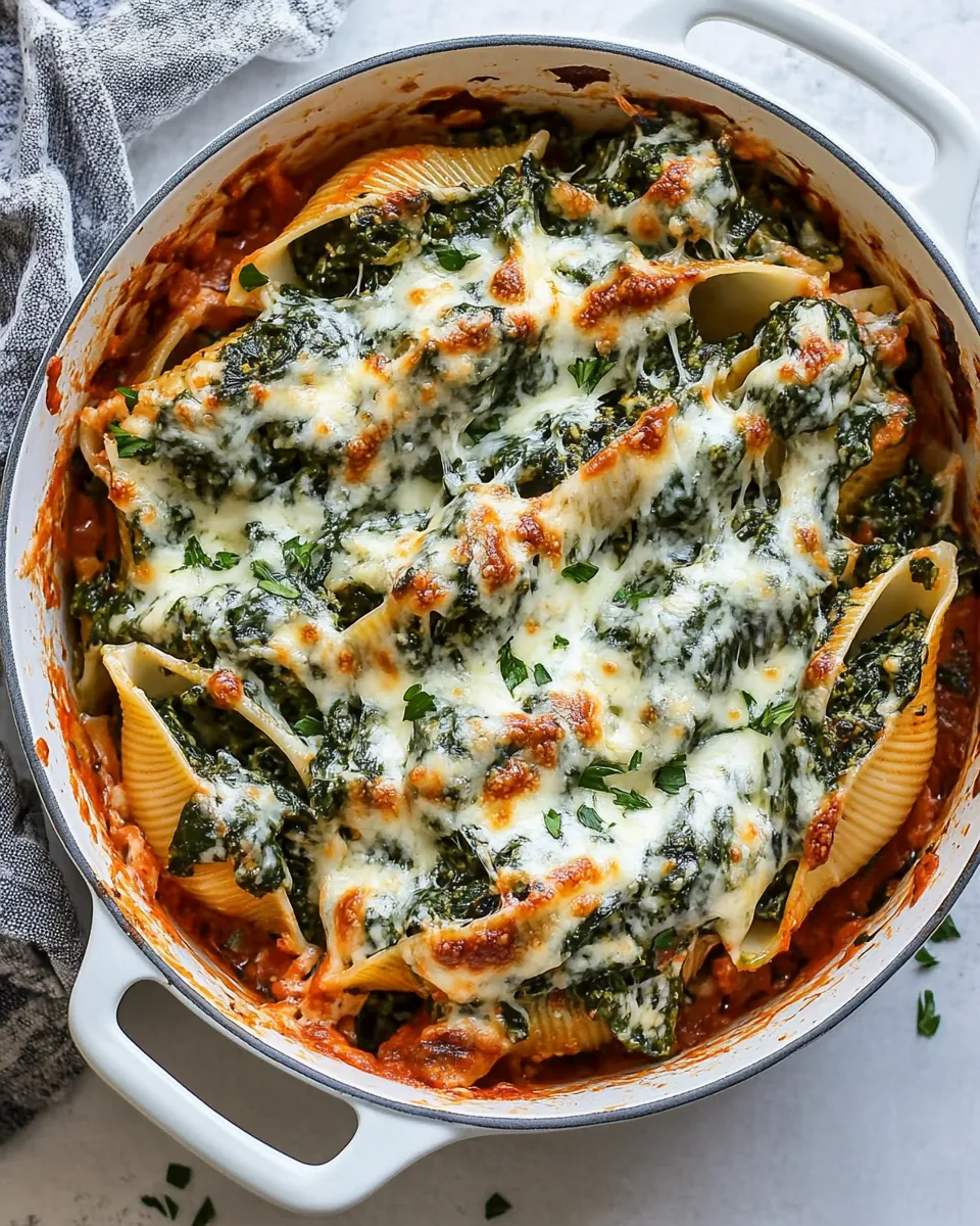 Spinach Stuffed Shells