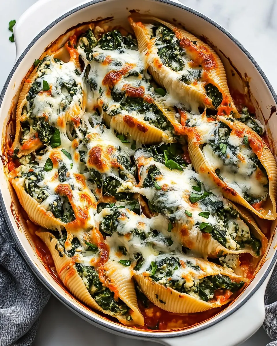 Spinach Stuffed Shells