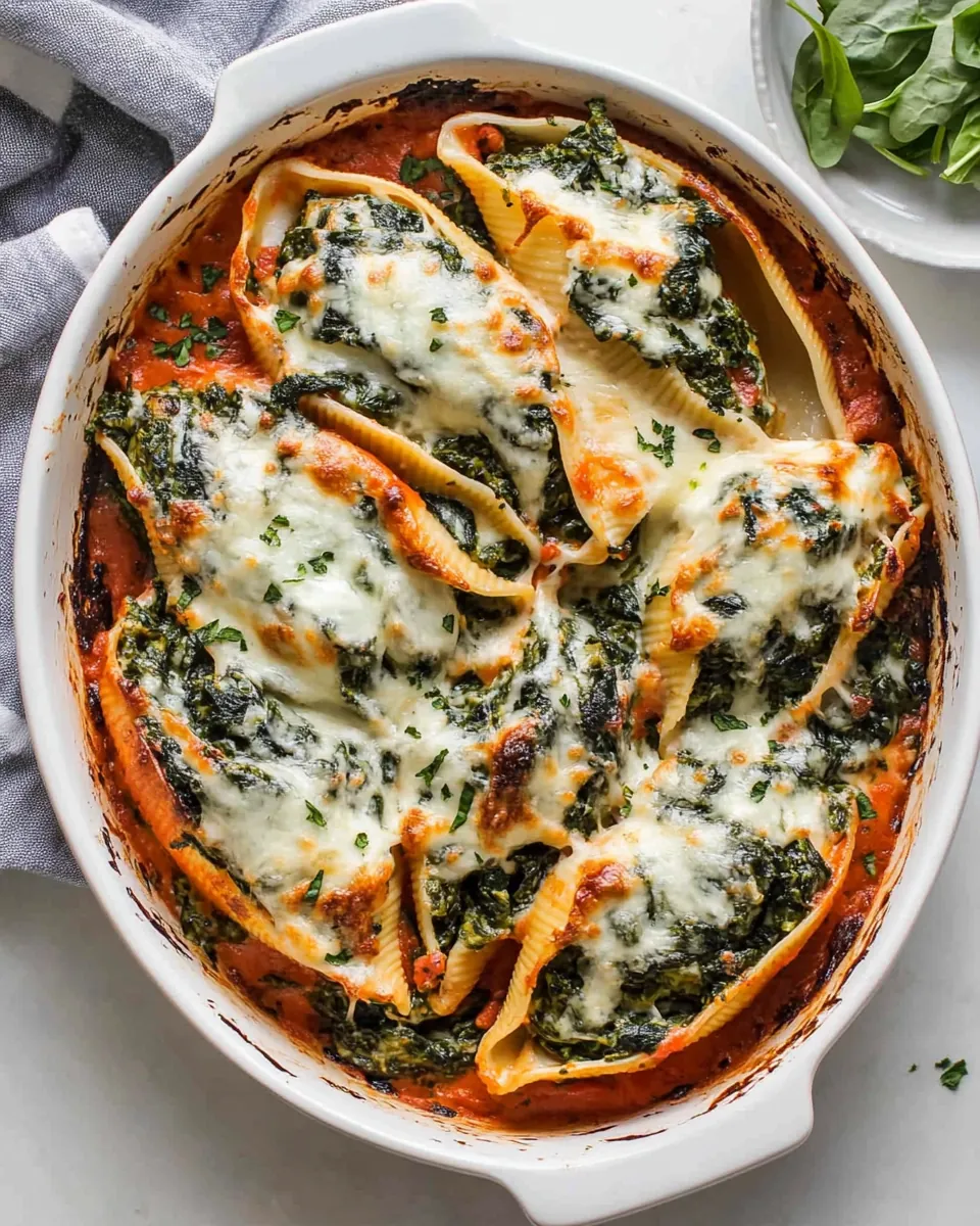Spinach Stuffed Shells