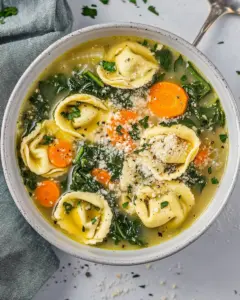 Spinach Tortellini Soup