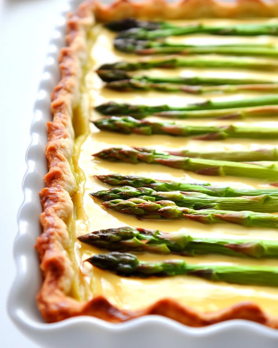 Springtime Asparagus Tart