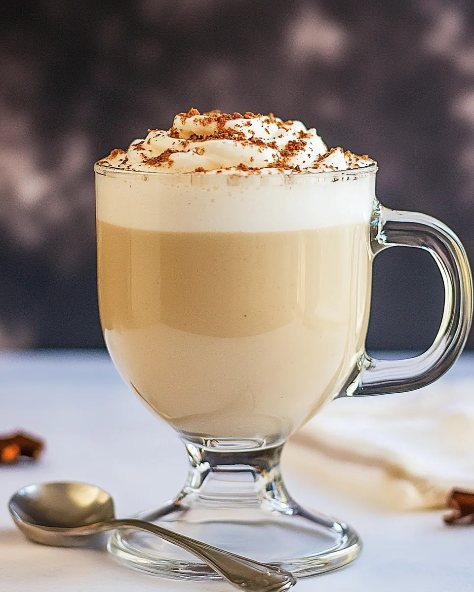 Starbucks Eggnog Latte