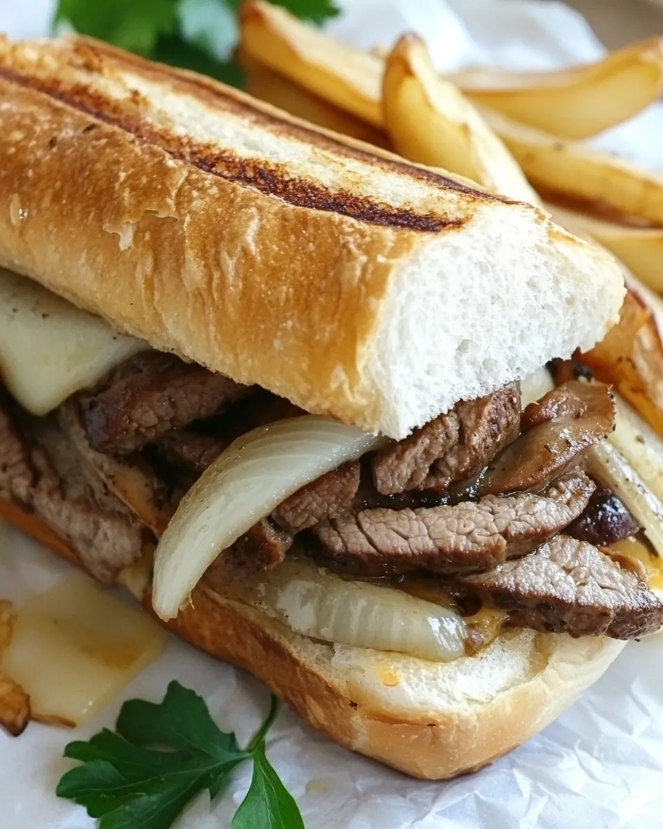 Steak and Cheese Sandwiches
