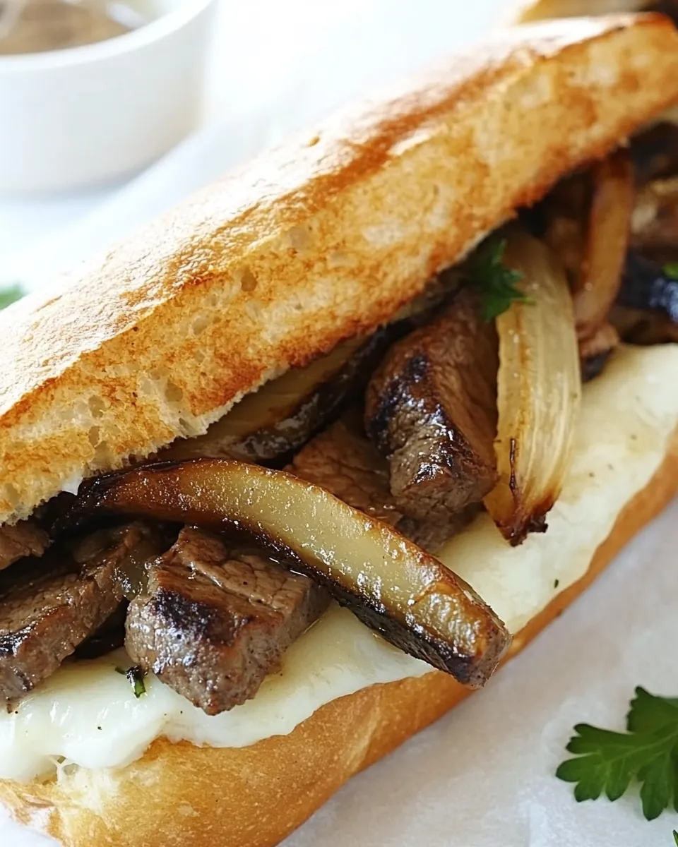 Steak and Cheese Sandwiches