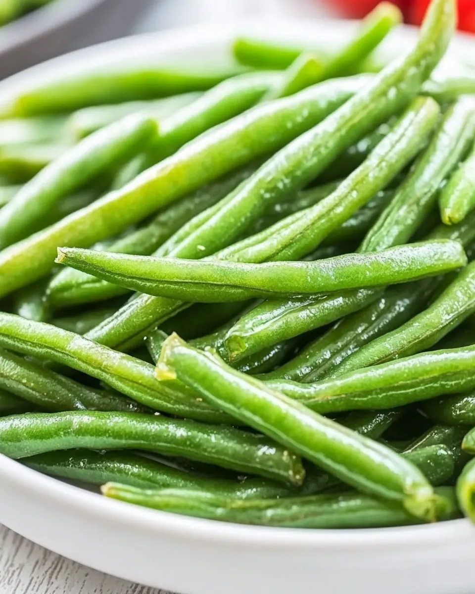 Steamed Green Beans