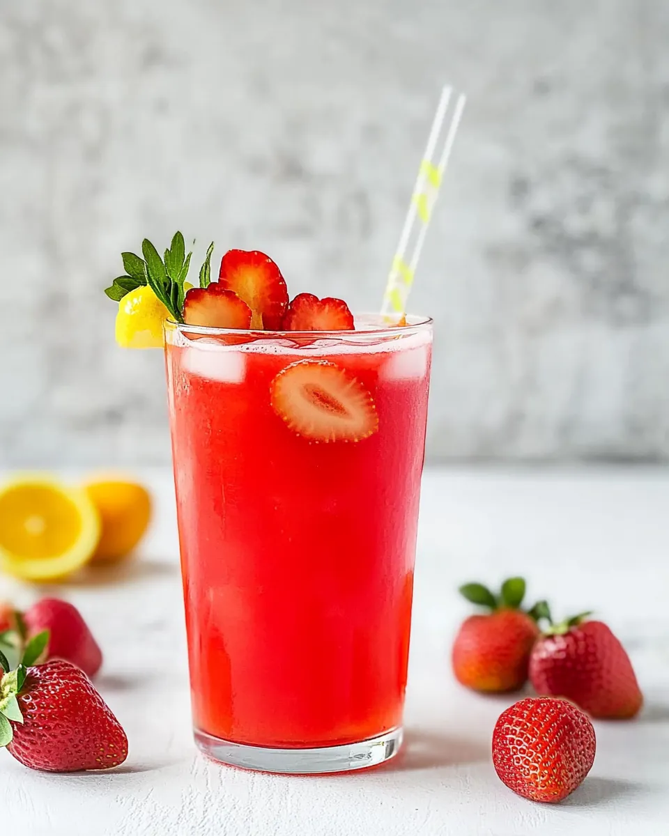 Strawberry Agua Fresca