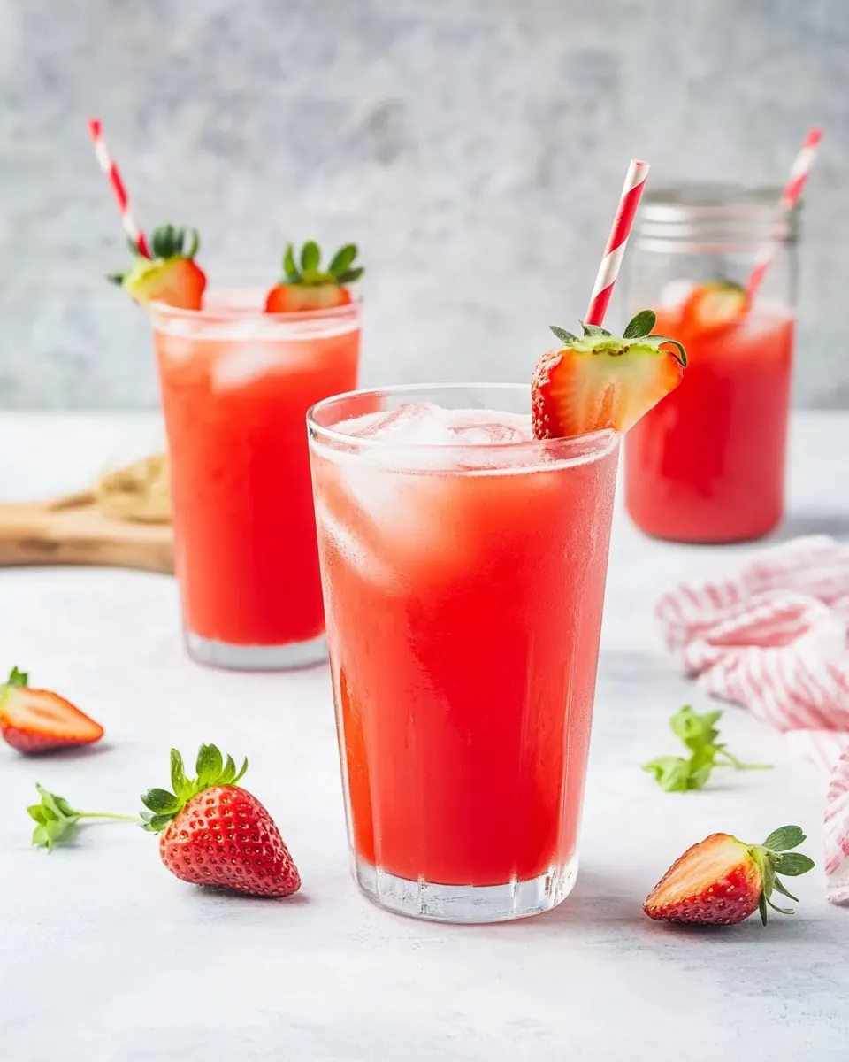 Strawberry Agua Fresca