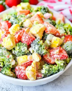 Strawberry Broccoli Salad
