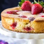 Strawberry Buttermilk Cake