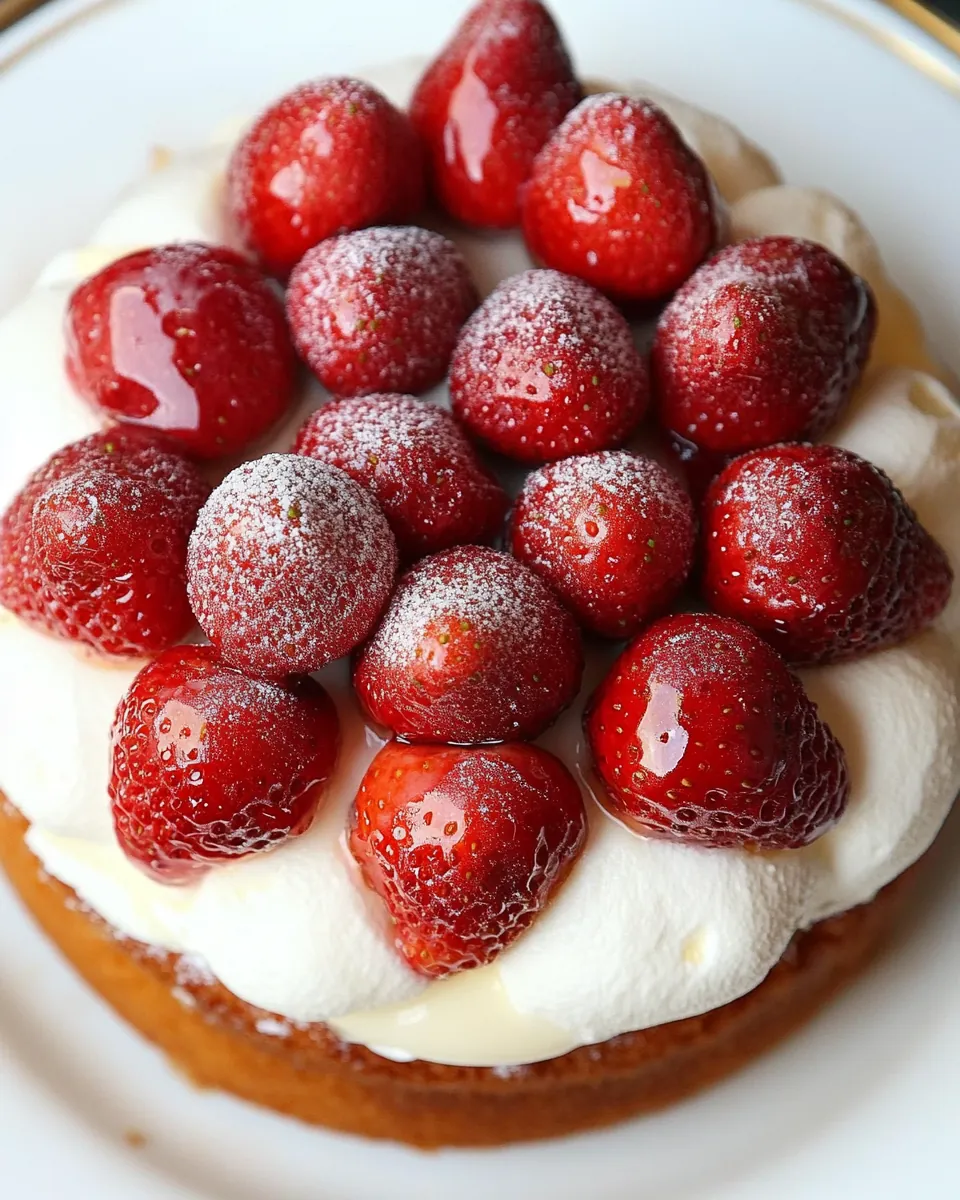 Strawberry Buttermilk Cake