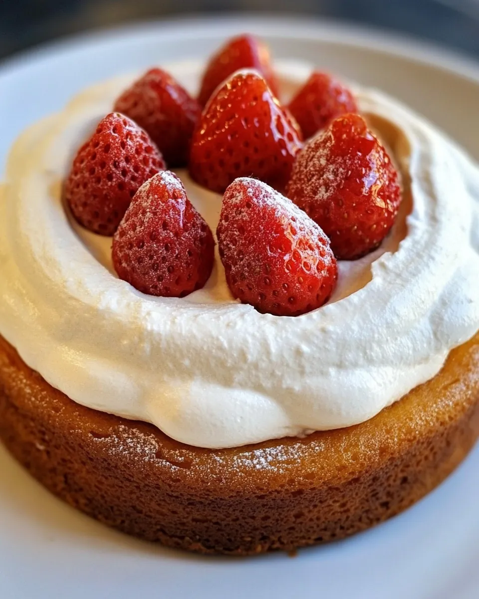 Strawberry Buttermilk Cake