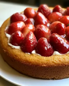 Strawberry Buttermilk Cake