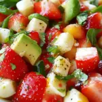 Strawberry Caprese Salad