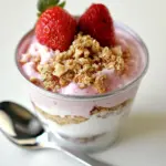 Strawberry Cheesecake Lunchbox Parfait