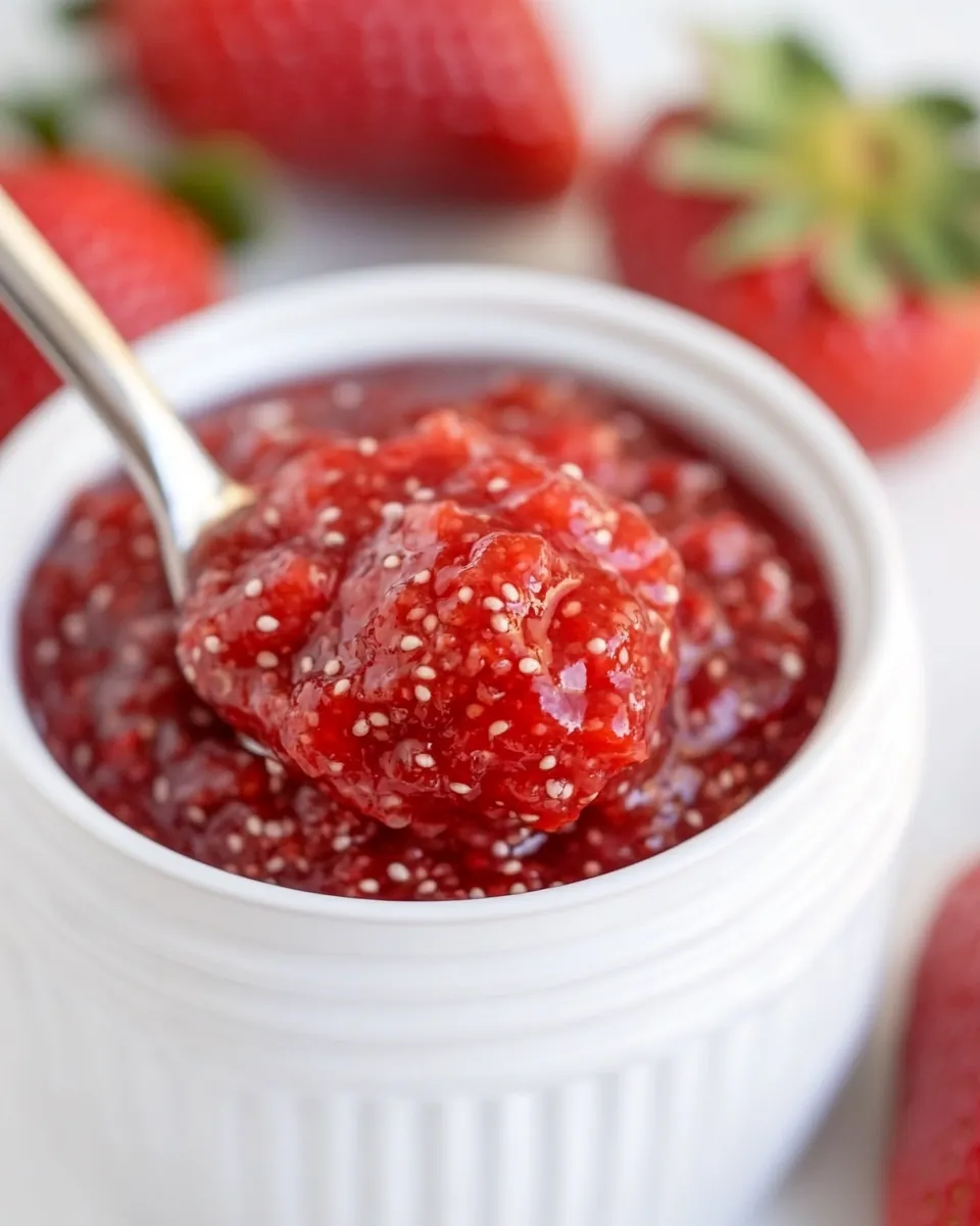Strawberry Chia Seed Jam