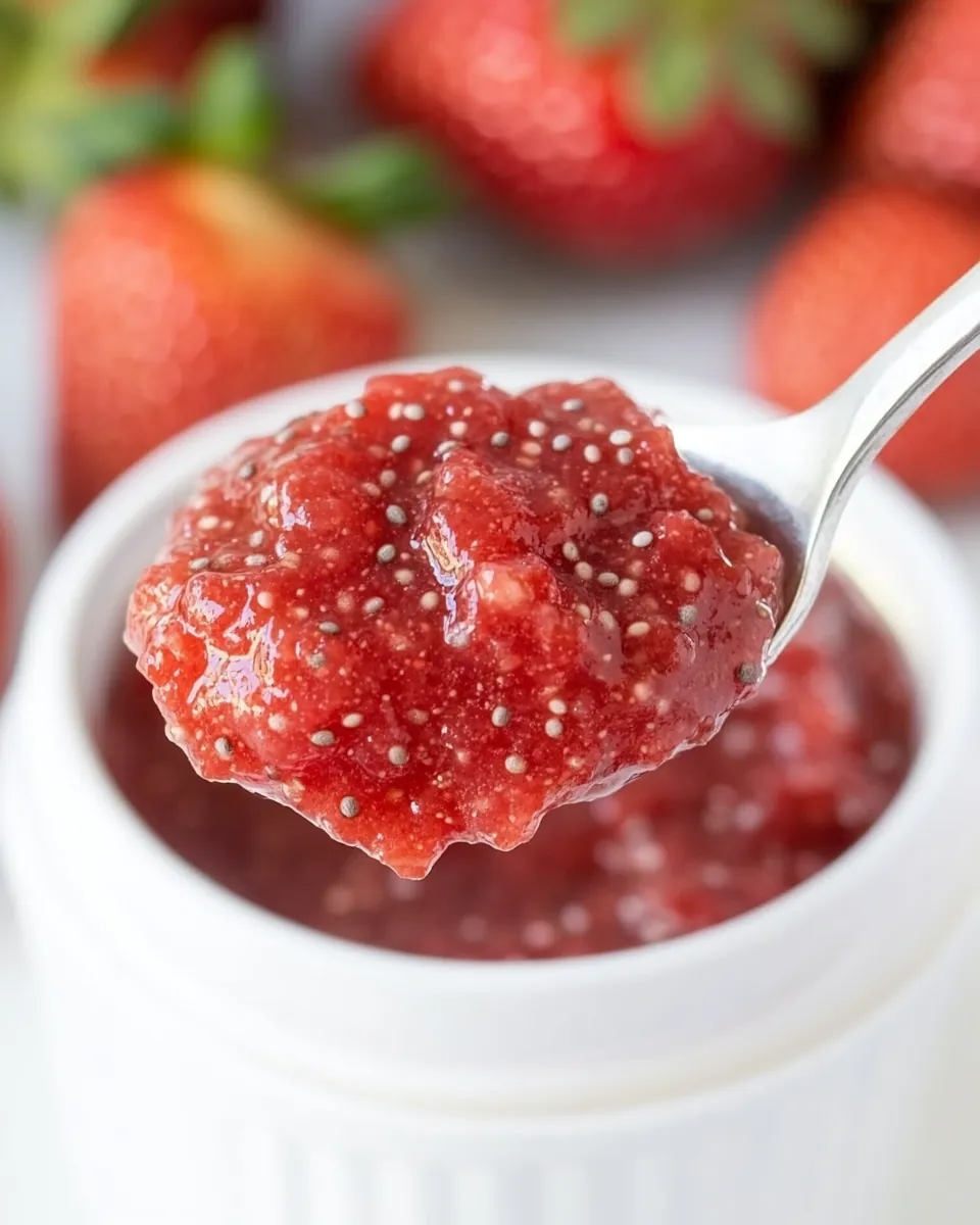Strawberry Chia Seed Jam