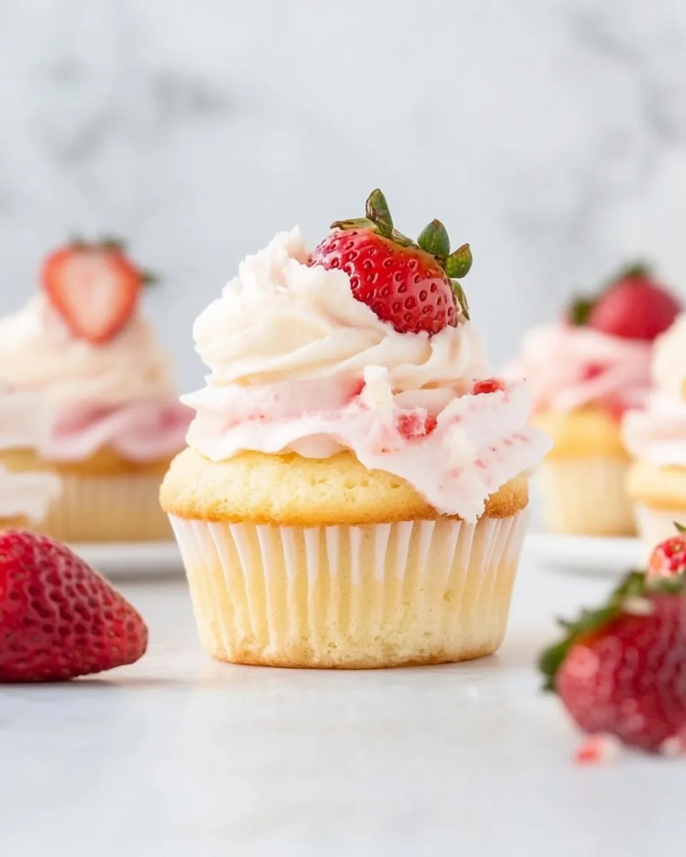Strawberry Cupcakes