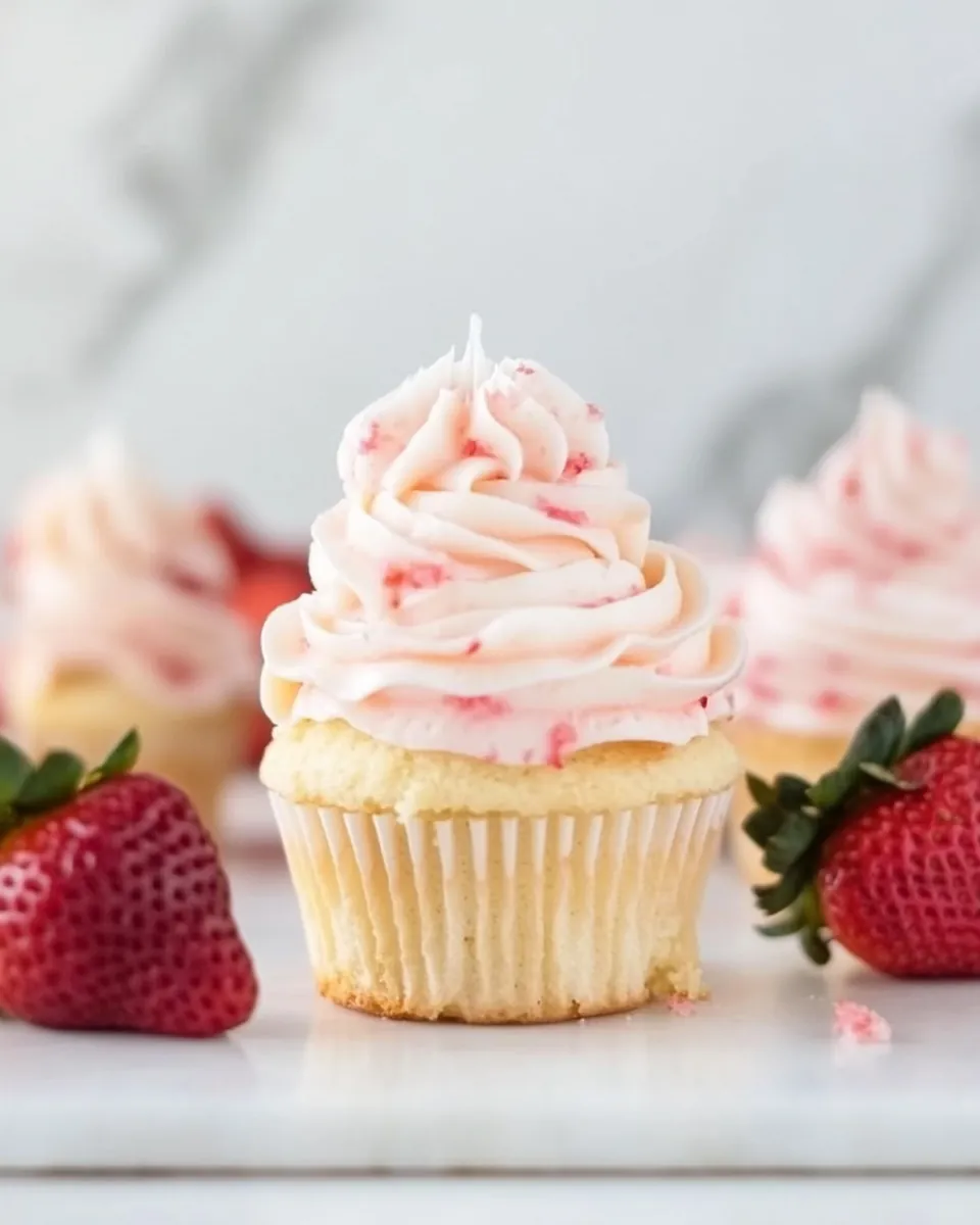Strawberry Cupcakes