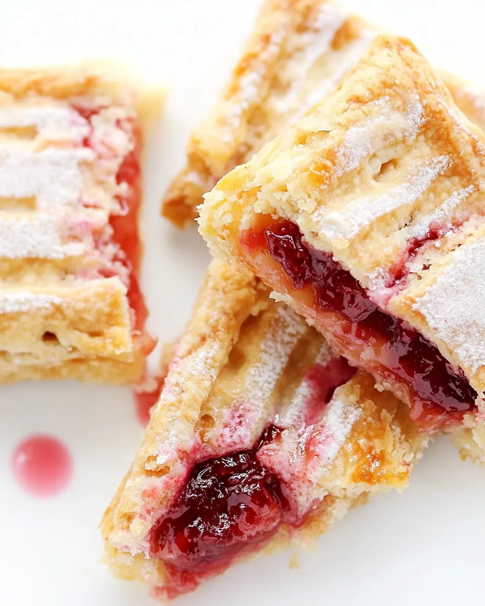 Strawberry Jam Toaster Pastries