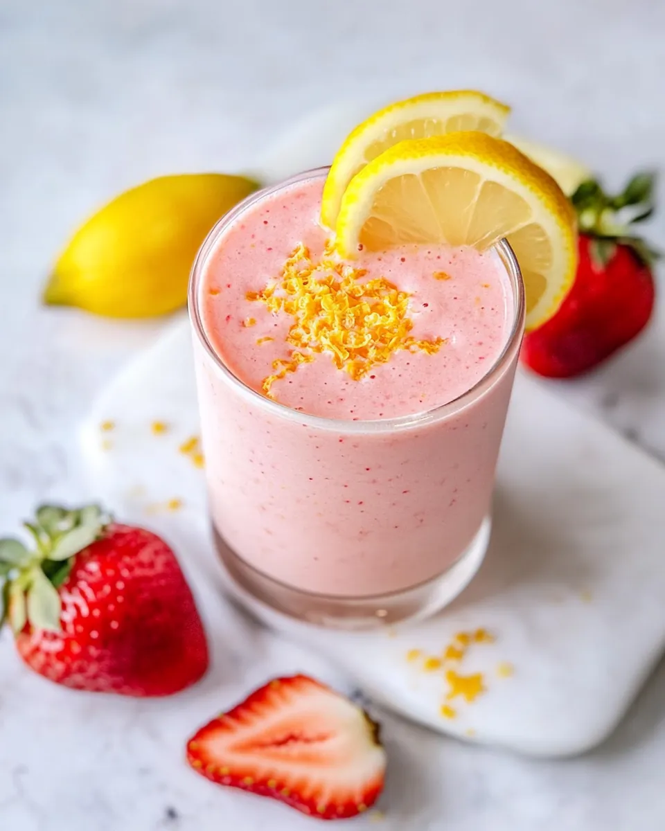 Strawberry Lemonade Smoothie
