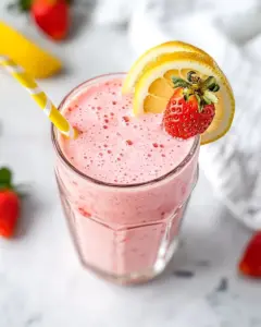 Strawberry Lemonade Smoothie