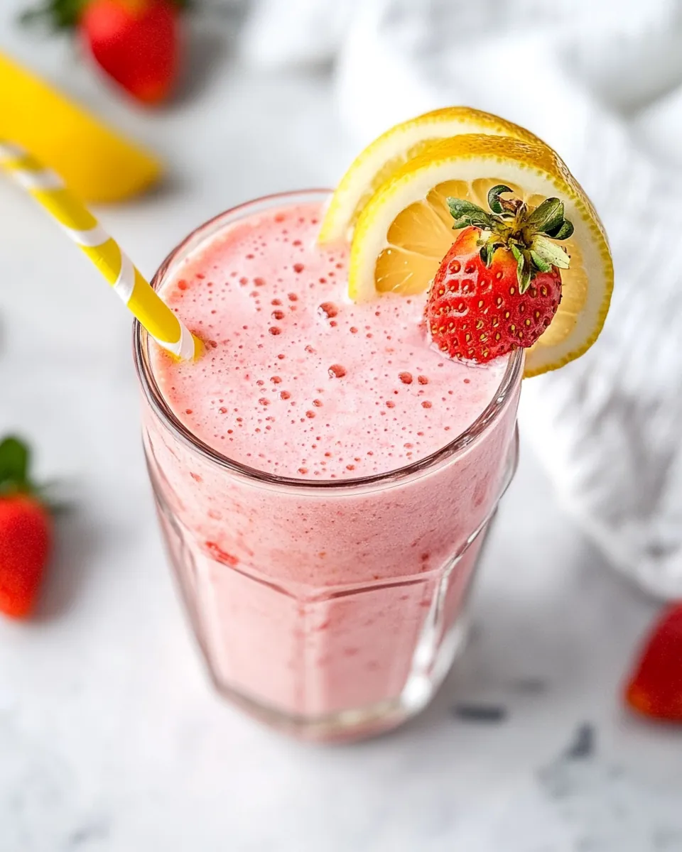 Strawberry Lemonade Smoothie