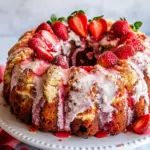 Strawberry Pound Cake
