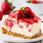 Strawberry Rhubarb Cheesecake
