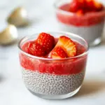 Strawberry Rhubarb Chia Cups