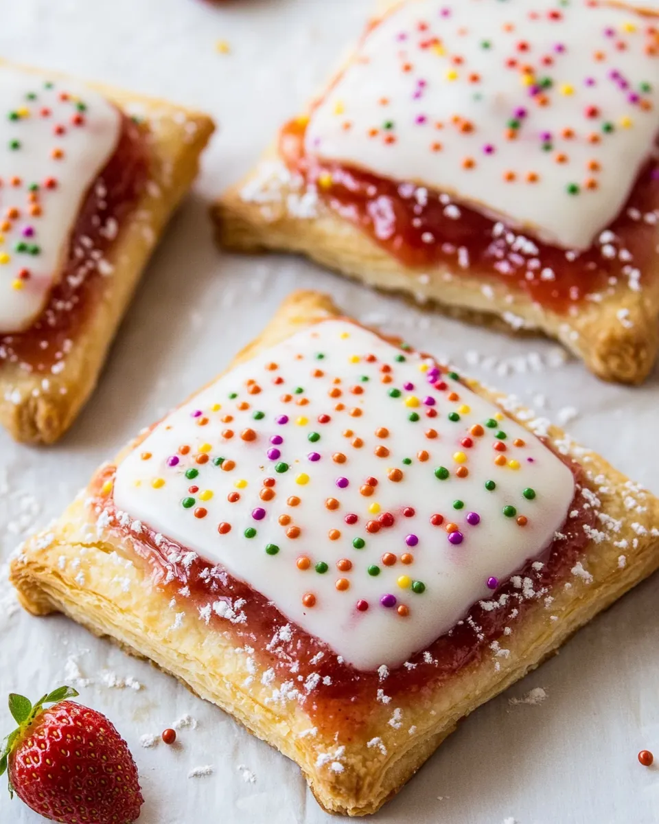 Strawberry Toaster Pastries