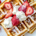 Strawberry Waffles