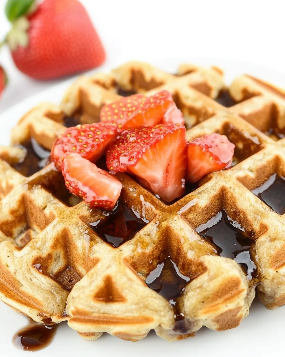 Strawberry Waffles